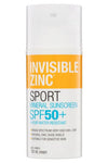 Invisible Zinc Sport Mineral Sunscreen Spf 50+ Cream 100Ml