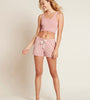 Boody Women's Goodnight Sleep Shorts - Dusty Pink / S