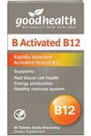 Good Health B Activated B12 60 Tablets