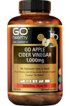 Go Healthy Apple Cider Vinegar 1,000Mg 150 Vegetable Capsules