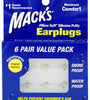 Macks Silicone Value Pack 6 pair