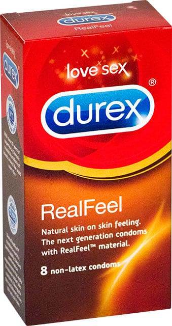 Durex Condom Real Feel 8 (Latex Free) - Life Pharmacy Orewa