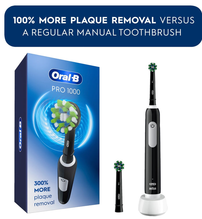 Oral B Pro 300 Clean Power ToothBrush Black