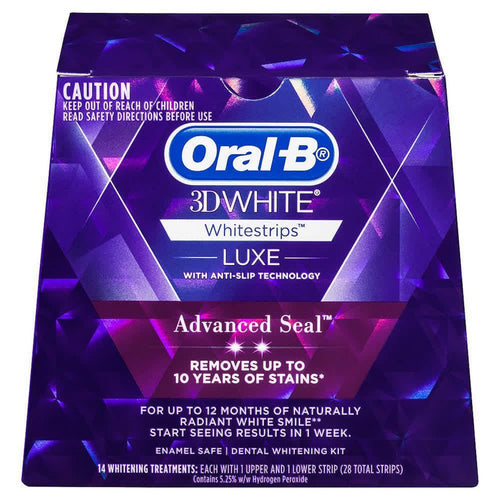 Oral B 3D White Whitestrips Luxe Advanced Seal 14 Pack by Life Pharmacy Orewa