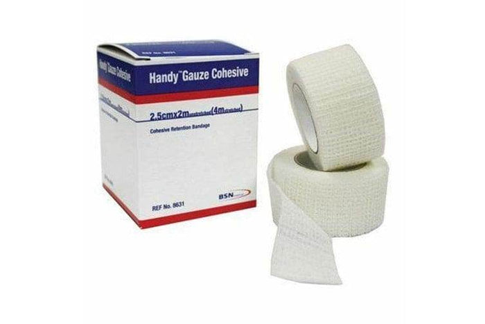 Handyband Gauze Band 2.5cm 500950 - Life Pharmacy Orewa