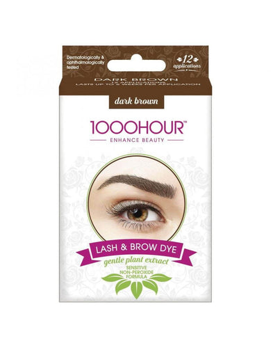 1000 Hour Lash Brow Kit Dark Brown - Life Pharmacy Orewa