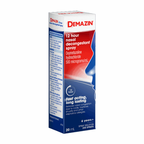 Demazin Decongesant Nasal Spray 20ml
