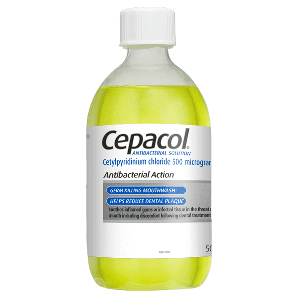 Cepacol Sol Reg 500ml - Life Pharmacy Orewa