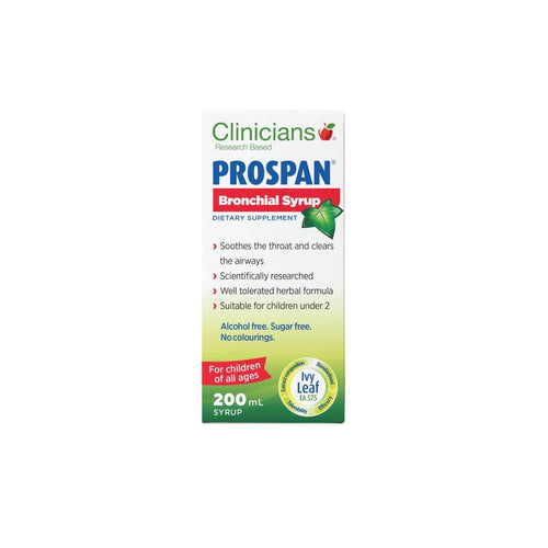 Clinicians Prospan Bronchial Syrup 200 Ml - Life Pharmacy Orewa