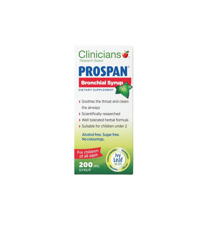 Clinicians Prospan Bronchial Syrup 200 Ml - Life Pharmacy Orewa