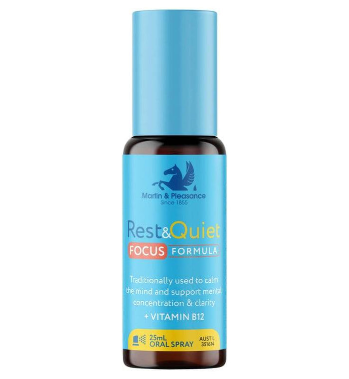 Rest&Quiet Focus Formula 25Ml Spray - Life Pharmacy Orewa