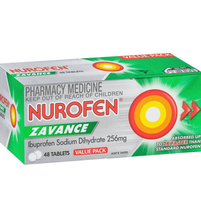 Nurofen Zavance Tablets 48 Pack - Life Pharmacy Orewa