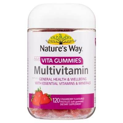 Natures Way Adult Vita Gummies Multi Vitamin 120 - Life Pharmacy Orewa