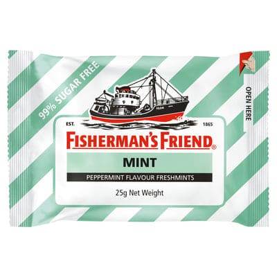 Fisherman Friend Sugar Free Mint - Life Pharmacy Orewa