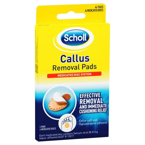Scholl Callus Removal Pads - Life Pharmacy Orewa