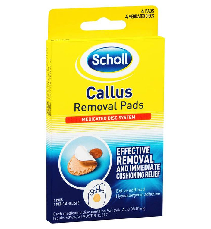Scholl Callus Removal Pads - Life Pharmacy Orewa