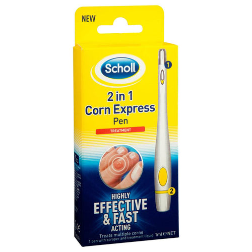 Scholl 2 In 1 Corn Removal Express Pen - Life Pharmacy Orewa