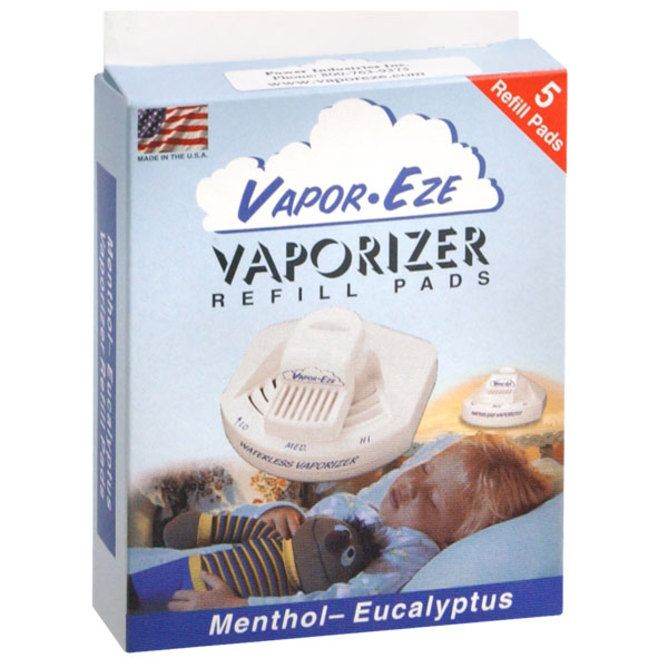 Vapor-Eze Vaporizer Refill Menthol 5 Pack - Life Pharmacy Orewa