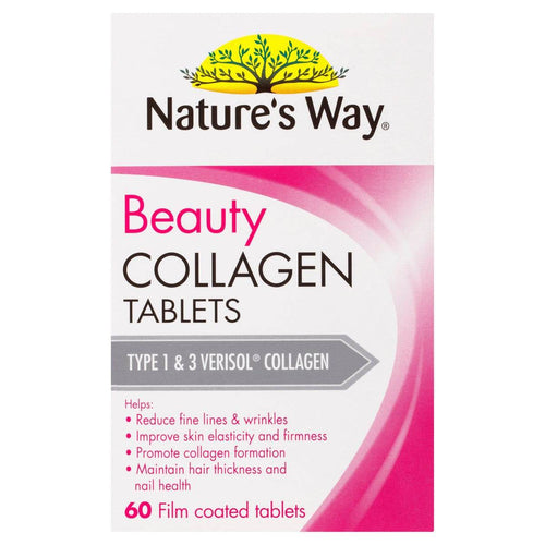Natures Way Beauty Collagen Tabs 60 - Life Pharmacy Orewa