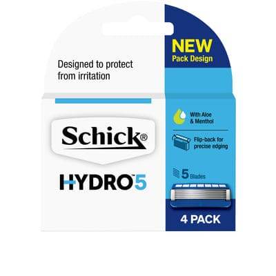 Schick Hydro 5 Blades 4pk - Life Pharmacy Orewa
