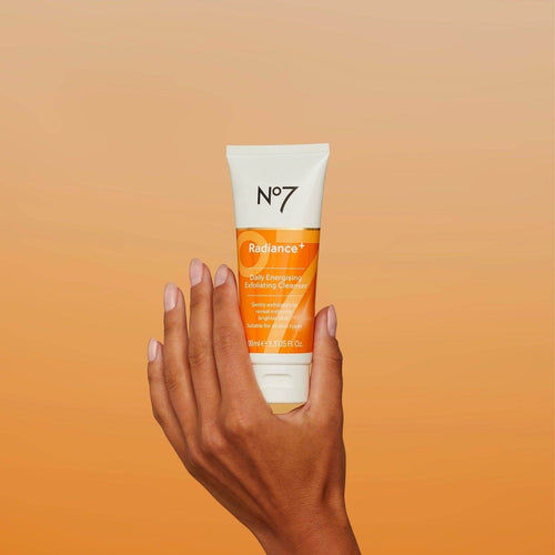 No7 Radiance+ Daily Energising Exfoliating Cleanser 100ml - Life Pharmacy Orewa