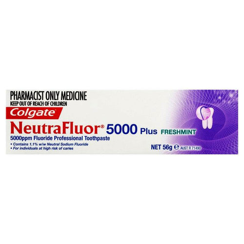 Colgate Neutrafluor 5000 Plus Fluoride Professional Toothpaste Freshmint 56G - Life Pharmacy Orewa