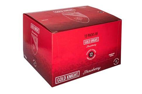 Gold Knight Strawberry 56Mm Condoms 144 Bulk - Life Pharmacy Orewa