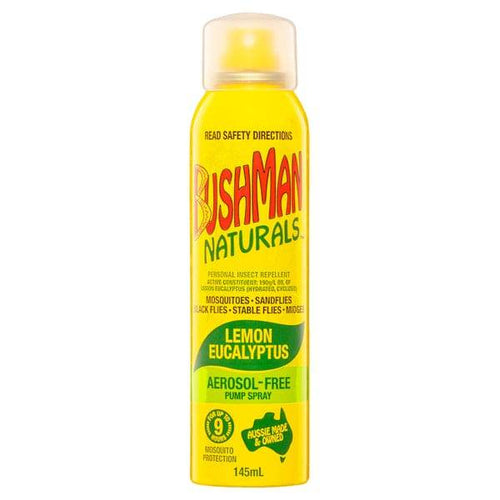 Bushman Naturals Pump Spray 145ml - Life Pharmacy Orewa