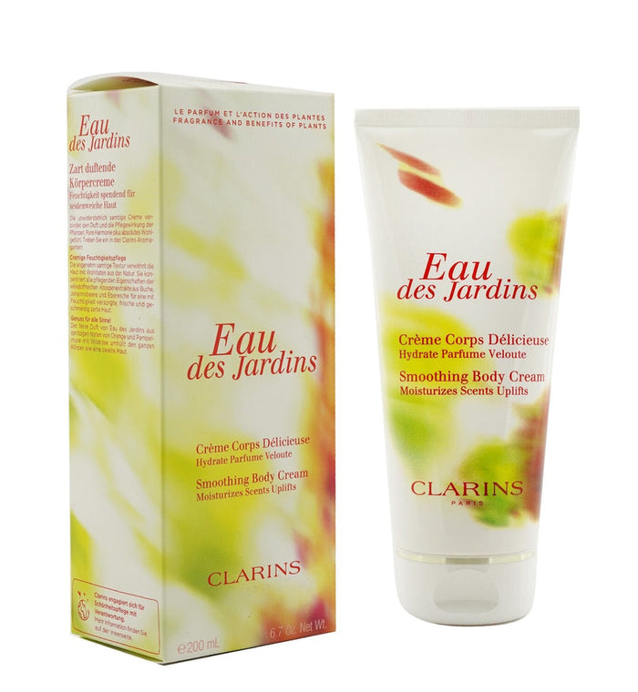 Clarins Eau Des Jardins Smoothing Body Cream 200ml
