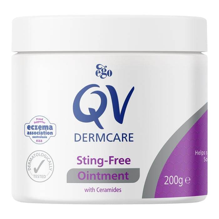 EGO QV Dermcare Sting-Free Ointment 200g - Life Pharmacy Orewa