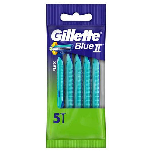 Gillette Blue II Plus Pivot Sens Razor 5 - Life Pharmacy Orewa