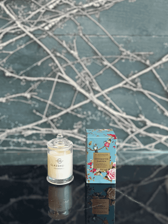 Glasshouse Candle 60gm Ltd Enchanted Garden - Life Pharmacy Orewa