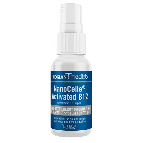 Bioglan Medlab Nanocelle Activated B12 30ml