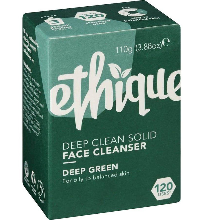 Ethique Deep Green Face Cleanser - Life Pharmacy Orewa