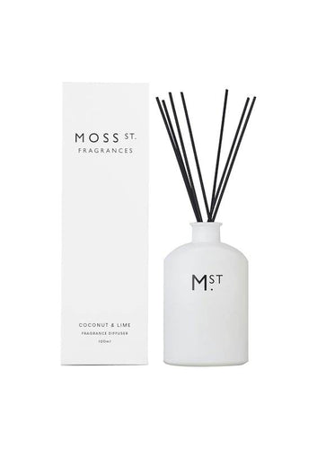 Moss St 100Ml Diffuser Coconut&Lime - Life Pharmacy Orewa