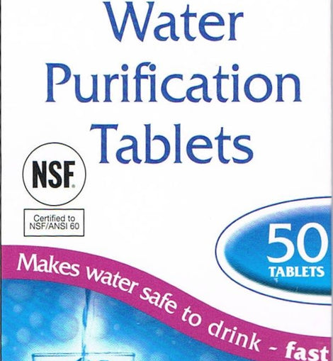 Oasis water purification tablets