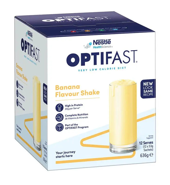 Optifast VLCD Shake Banana 12 x 53g
