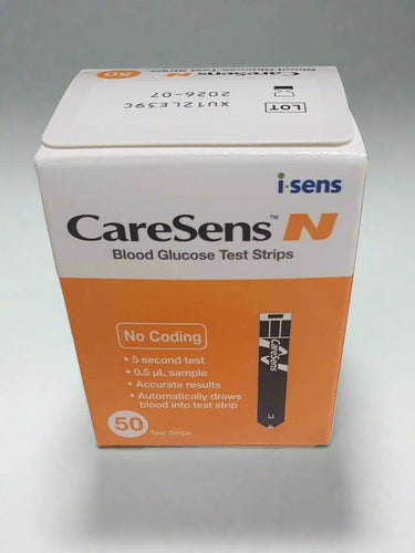 Caresens N Test Strips, 50 - Life Pharmacy Orewa