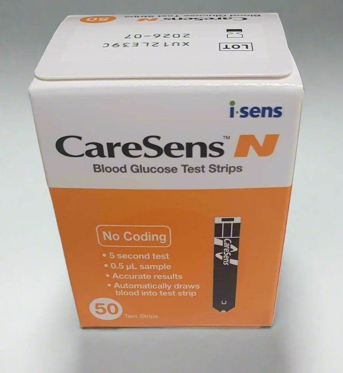 Caresens N Test Strips, 50 - Life Pharmacy Orewa