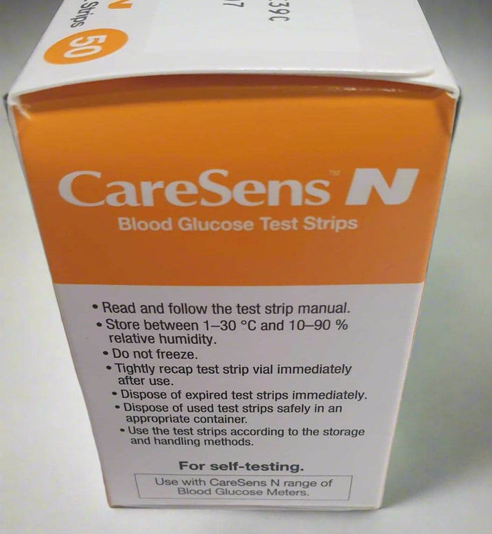Caresens N Test Strips, 50 - Life Pharmacy Orewa