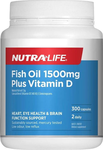 Fish Oil 1500Mg - Life Pharmacy Orewa