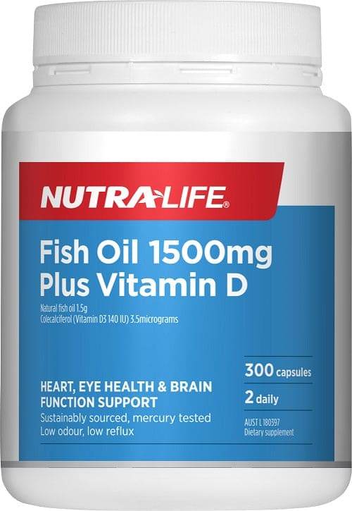 Fish Oil 1500Mg - Life Pharmacy Orewa