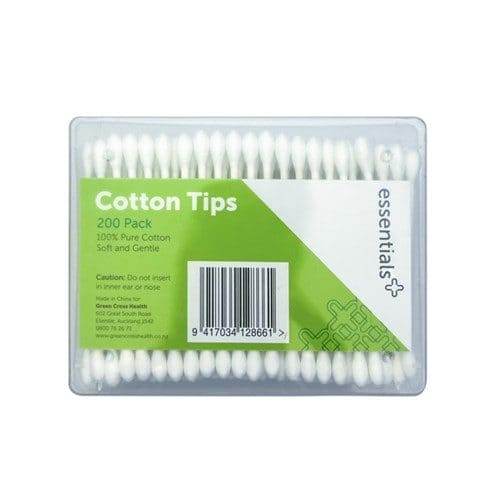 Essentials Cotton Tips 200Pk - Life Pharmacy Orewa