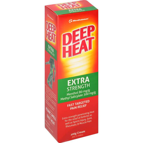 Deep Heat Extra Strength 100G - Life Pharmacy Orewa