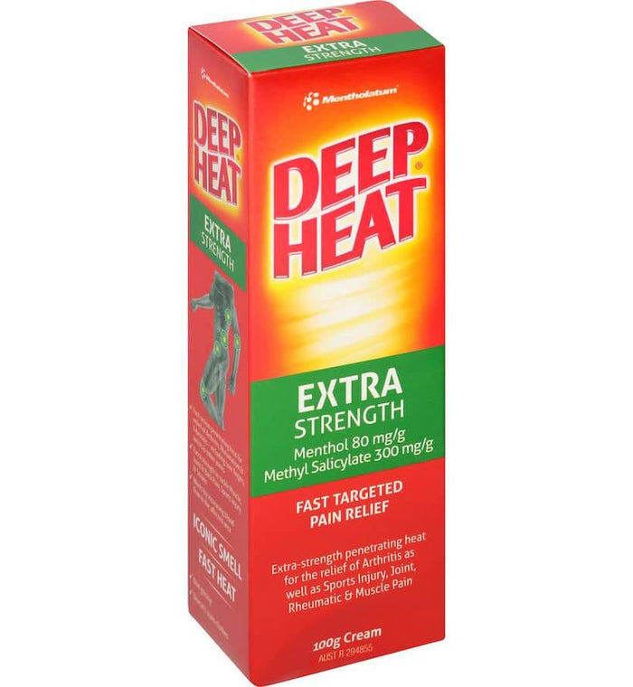 Deep Heat Extra Strength 100G - Life Pharmacy Orewa