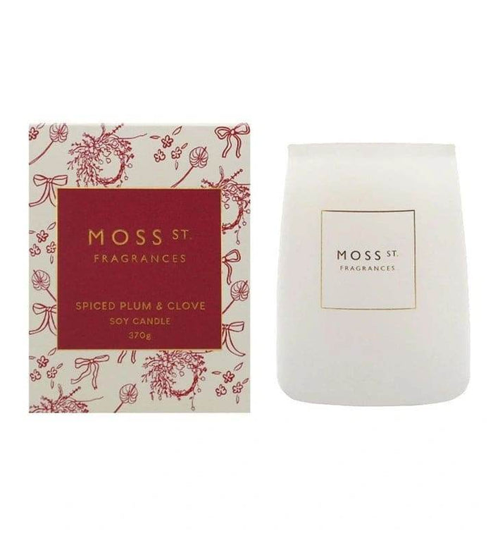 Moss St 370G Candle Spiced Plum/Clove - Life Pharmacy Orewa