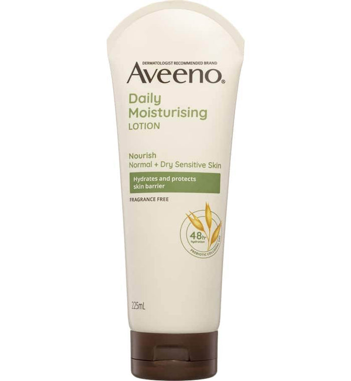 Aveeno Daily Moist Lot 225ml - Life Pharmacy Orewa