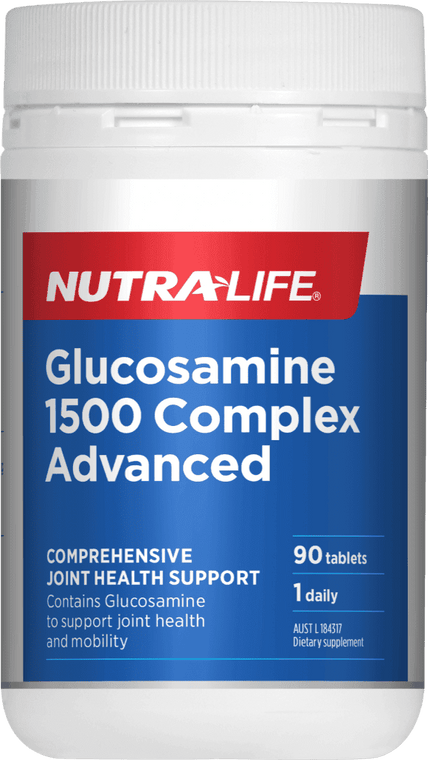 Nutralife Glucosamine 1500 Complex Advanced 90 Tablets - Life Pharmacy Orewa