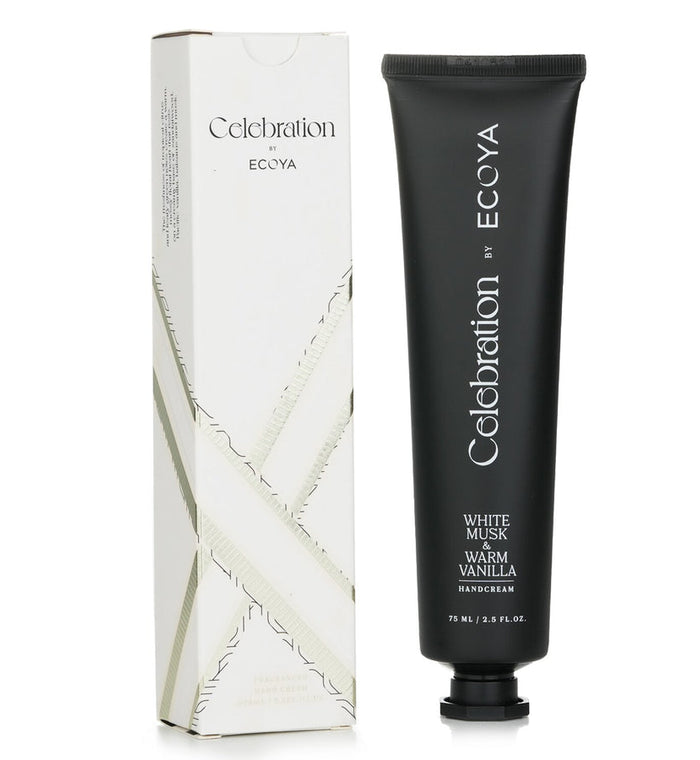 Ecoya Celebration Hand Cream - White Musk & Warm Vanilla 75ml