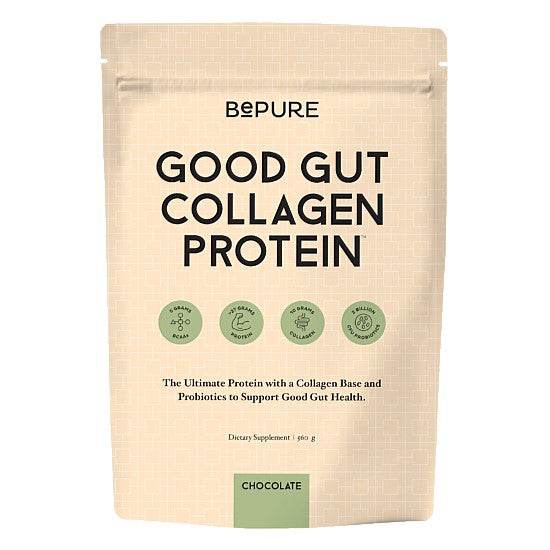 Bepure Good Gut Collgn Pro Choc Refil 560G - Life Pharmacy Orewa